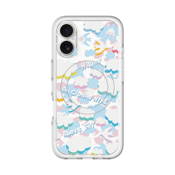 スリムプロテクションプレミアムケース with MagSafe［ オリジナル - クラウド ］