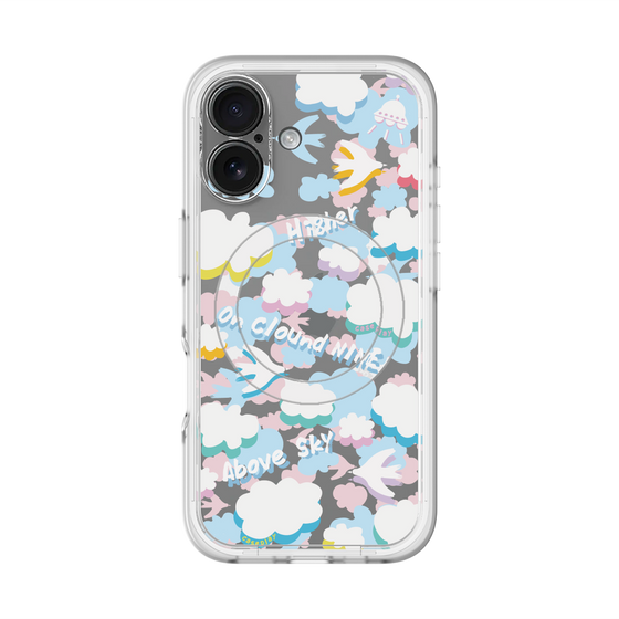 スリムプロテクションプレミアムケース with MagSafe［ オリジナル - クラウド ］