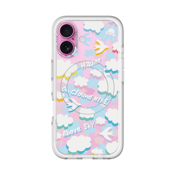 スリムプロテクションプレミアムケース with MagSafe［ オリジナル - クラウド ］
