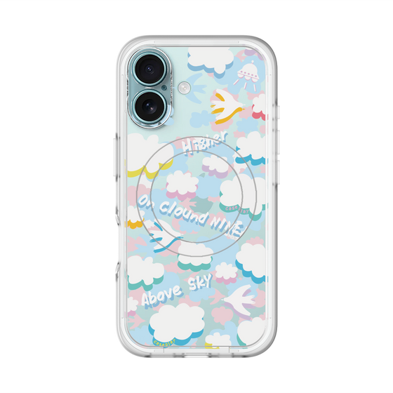 スリムプロテクションプレミアムケース with MagSafe［ オリジナル - クラウド ］
