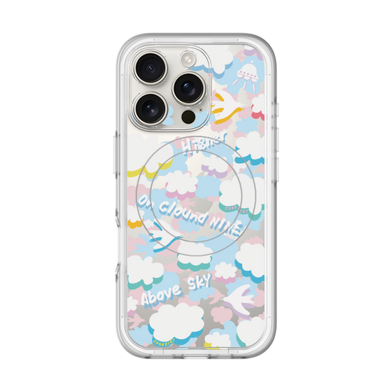 スリムプロテクションプレミアムケース with MagSafe［ オリジナル - クラウド ］