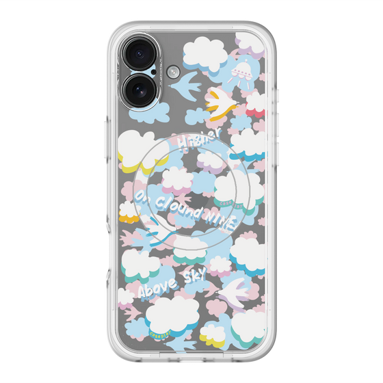 スリムプロテクションプレミアムケース with MagSafe［ オリジナル - クラウド ］