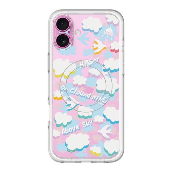 スリムプロテクションプレミアムケース with MagSafe［ オリジナル - クラウド ］