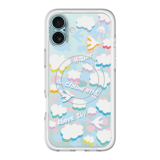 スリムプロテクションプレミアムケース with MagSafe［ オリジナル - クラウド ］