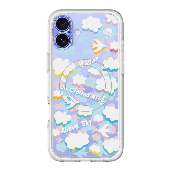 スリムプロテクションプレミアムケース with MagSafe［ オリジナル - クラウド ］