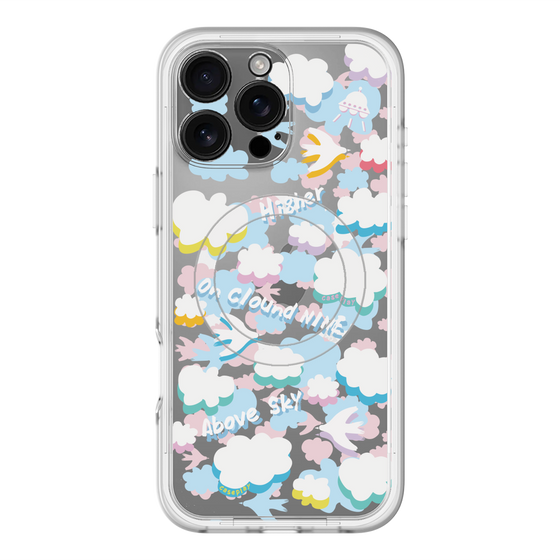 スリムプロテクションプレミアムケース with MagSafe［ オリジナル - クラウド ］