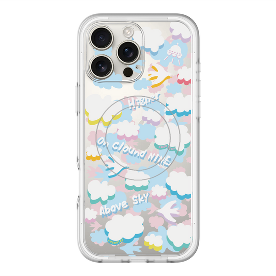 スリムプロテクションプレミアムケース with MagSafe［ オリジナル - クラウド ］