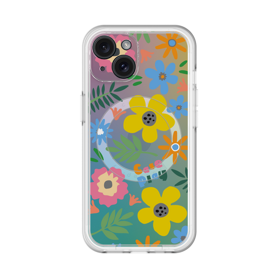 スリムプロテクションプレミアムケース with MagSafe［ オリジナル - ブロッサム ］
