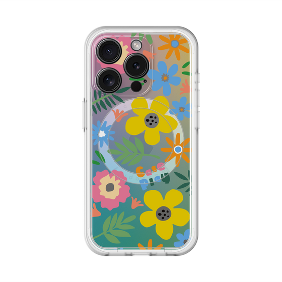スリムプロテクションプレミアムケース with MagSafe［ オリジナル - ブロッサム ］