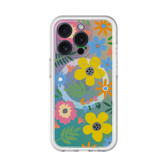 スリムプロテクションプレミアムケース with MagSafe［ オリジナル - ブロッサム ］