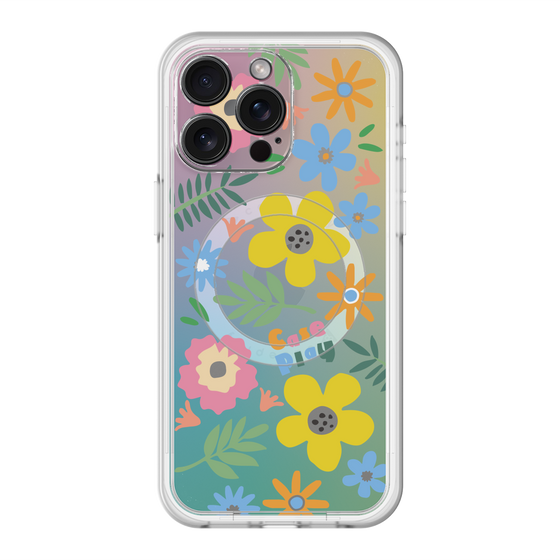 スリムプロテクションプレミアムケース with MagSafe［ オリジナル - ブロッサム ］