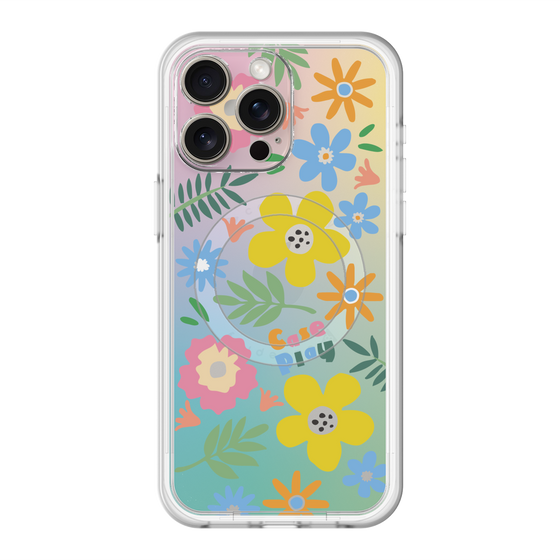 スリムプロテクションプレミアムケース with MagSafe［ オリジナル - ブロッサム ］