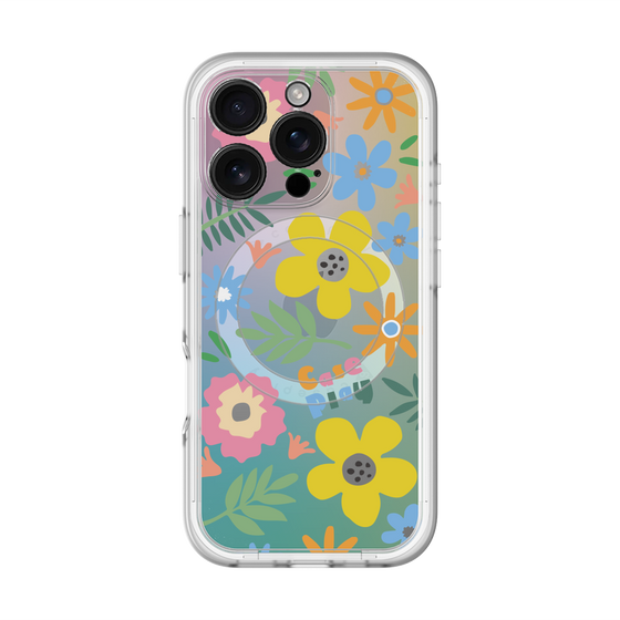 スリムプロテクションプレミアムケース with MagSafe［ オリジナル - ブロッサム ］