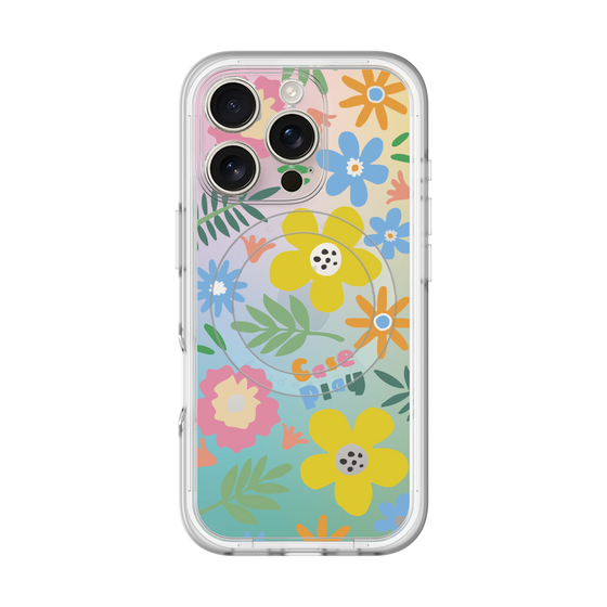 スリムプロテクションプレミアムケース with MagSafe［ オリジナル - ブロッサム ］