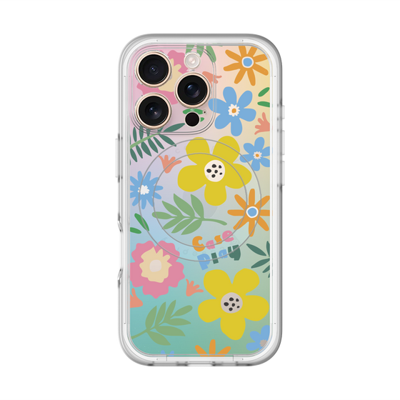 スリムプロテクションプレミアムケース with MagSafe［ オリジナル - ブロッサム ］