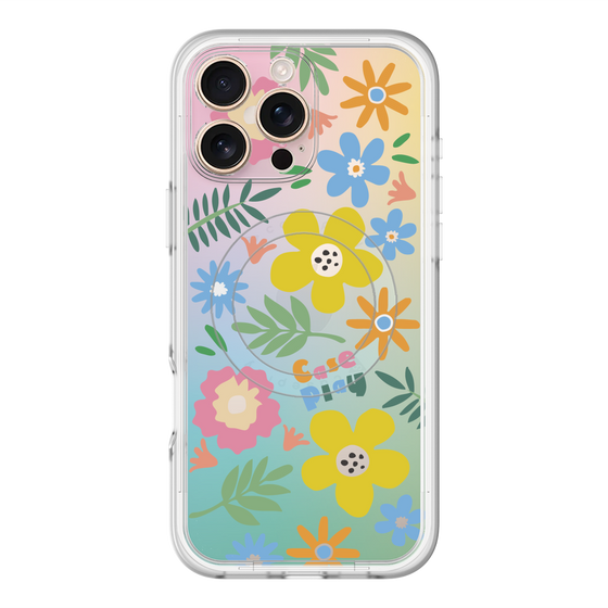 スリムプロテクションプレミアムケース with MagSafe［ オリジナル - ブロッサム ］