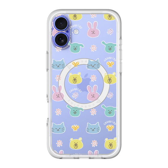 スリムプロテクションプレミアムケース with MagSafe［ オリジナル - アニマル ］