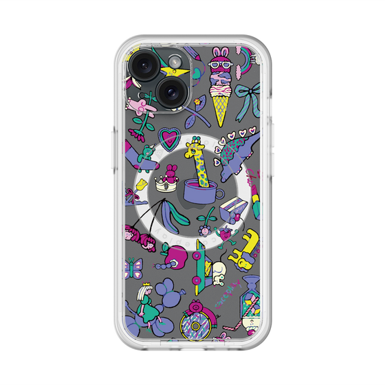 スリムプロテクションプレミアムケース with MagSafe［ オリジナル - Mystery Toy Box ］