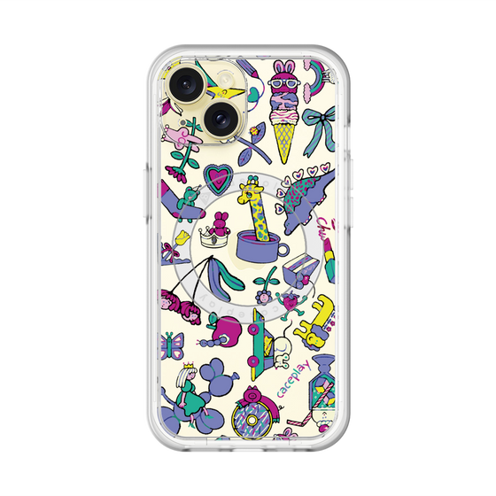 スリムプロテクションプレミアムケース with MagSafe［ オリジナル - Mystery Toy Box ］
