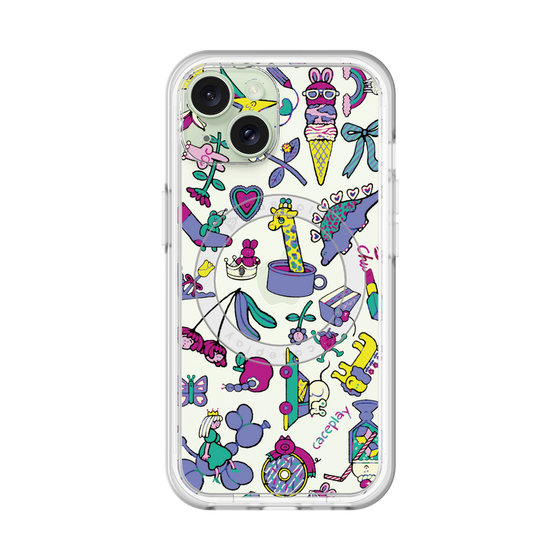 スリムプロテクションプレミアムケース with MagSafe［ オリジナル - Mystery Toy Box ］