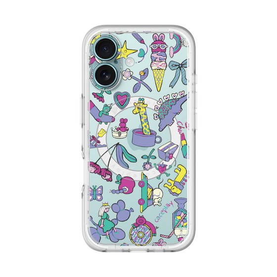 スリムプロテクションプレミアムケース with MagSafe［ オリジナル - Mystery Toy Box ］