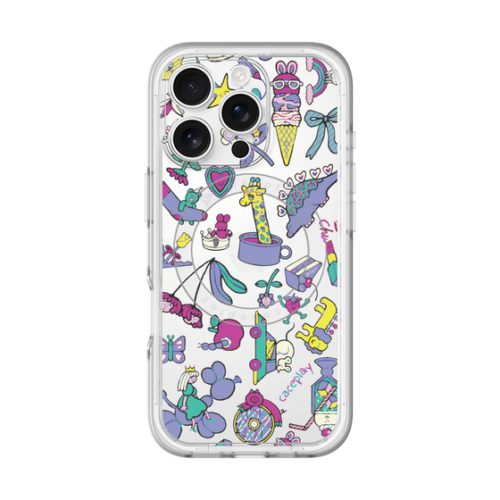 スリムプロテクションプレミアムケース with MagSafe［ オリジナル - Mystery Toy Box ］