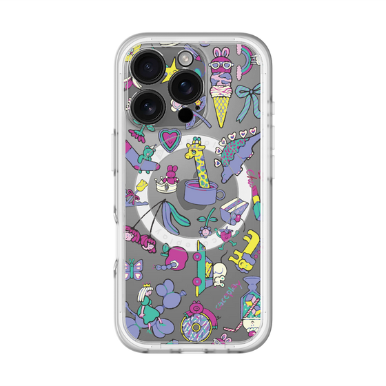 スリムプロテクションプレミアムケース with MagSafe［ オリジナル - Mystery Toy Box ］