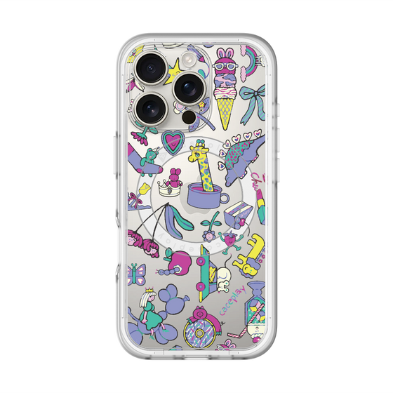 スリムプロテクションプレミアムケース with MagSafe［ オリジナル - Mystery Toy Box ］