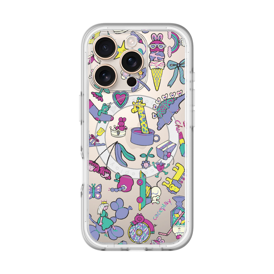 スリムプロテクションプレミアムケース with MagSafe［ オリジナル - Mystery Toy Box ］