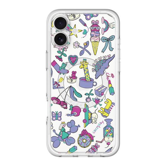 スリムプロテクションプレミアムケース with MagSafe［ オリジナル - Mystery Toy Box ］