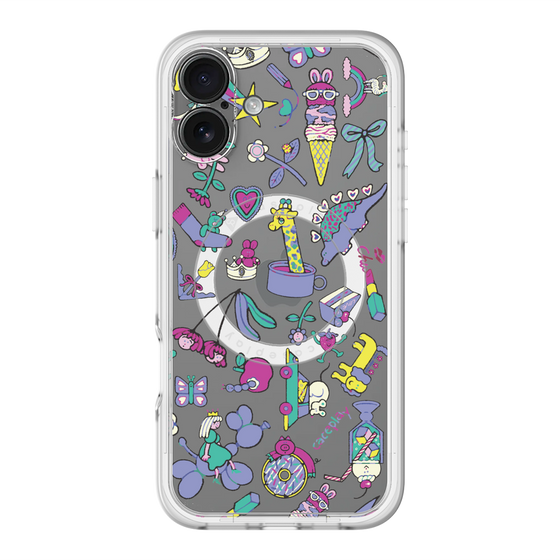スリムプロテクションプレミアムケース with MagSafe［ オリジナル - Mystery Toy Box ］