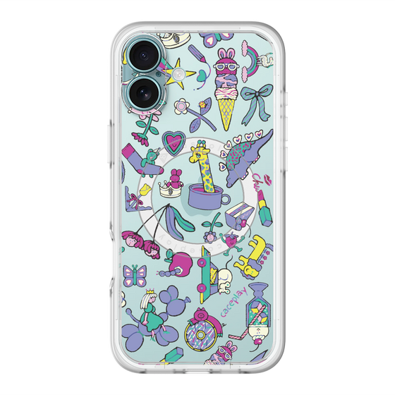 スリムプロテクションプレミアムケース with MagSafe［ オリジナル - Mystery Toy Box ］