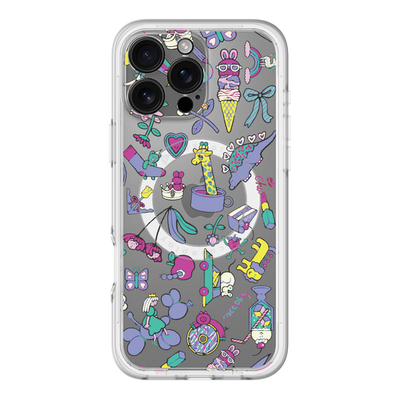 スリムプロテクションプレミアムケース with MagSafe［ オリジナル - Mystery Toy Box ］