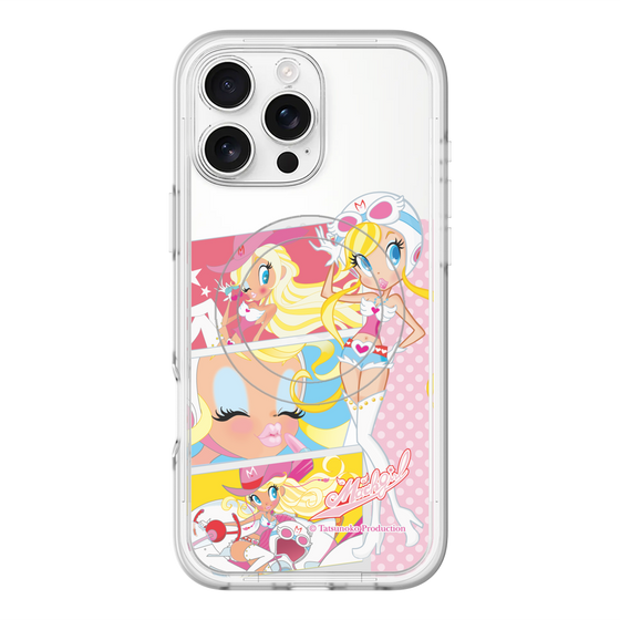 スリムプロテクションプレミアムケース with MagSafe［ マッハガール - コミック風 ］