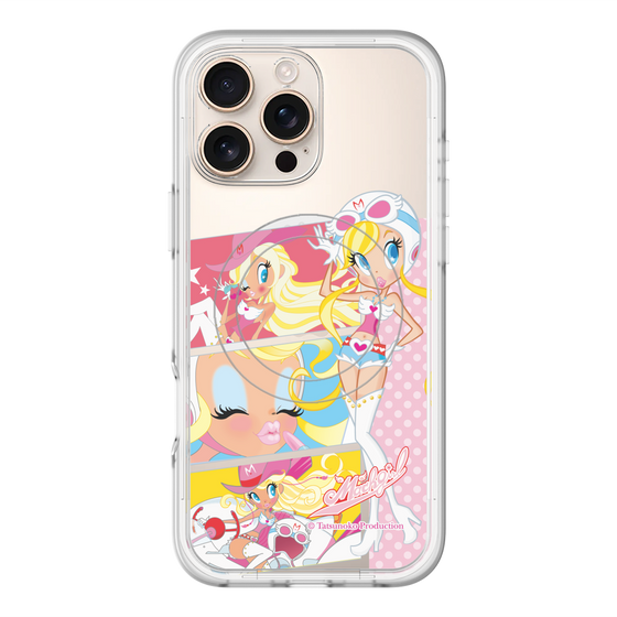 スリムプロテクションプレミアムケース with MagSafe［ マッハガール - コミック風 ］