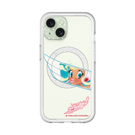 スリムプロテクションプレミアムケース with MagSafe［ マッハガール - サイドミラー ］