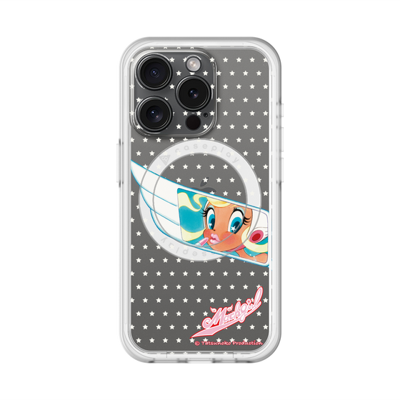 スリムプロテクションプレミアムケース with MagSafe［ マッハガール - サイドミラー ］