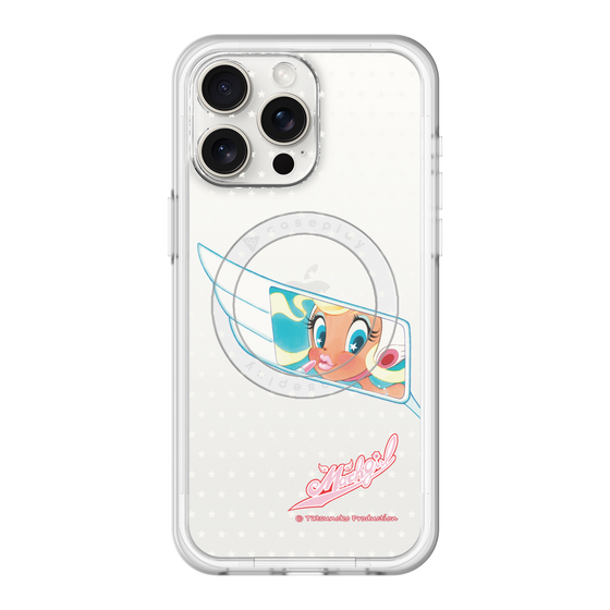 スリムプロテクションプレミアムケース with MagSafe［ マッハガール - サイドミラー ］