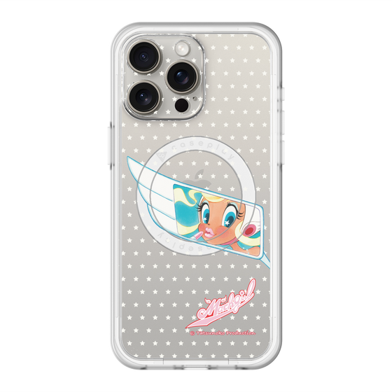 スリムプロテクションプレミアムケース with MagSafe［ マッハガール - サイドミラー ］