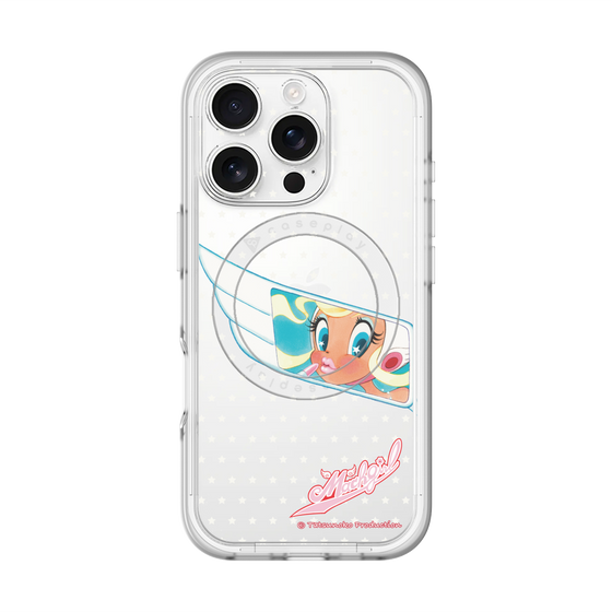 スリムプロテクションプレミアムケース with MagSafe［ マッハガール - サイドミラー ］