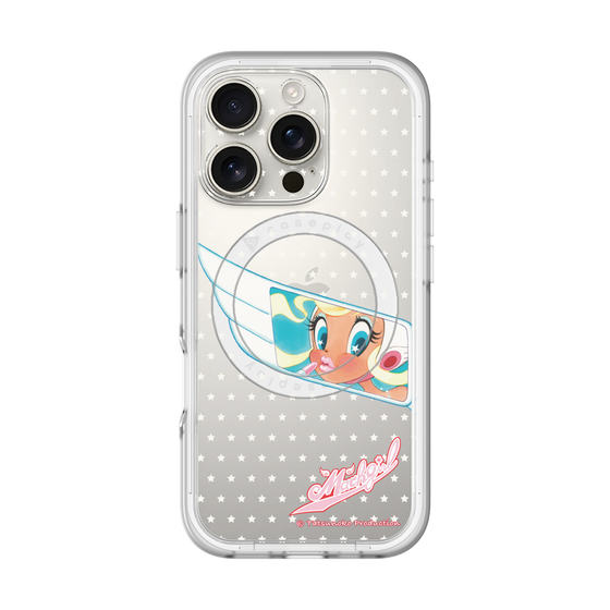 スリムプロテクションプレミアムケース with MagSafe［ マッハガール - サイドミラー ］