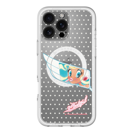 スリムプロテクションプレミアムケース with MagSafe［ マッハガール - サイドミラー ］