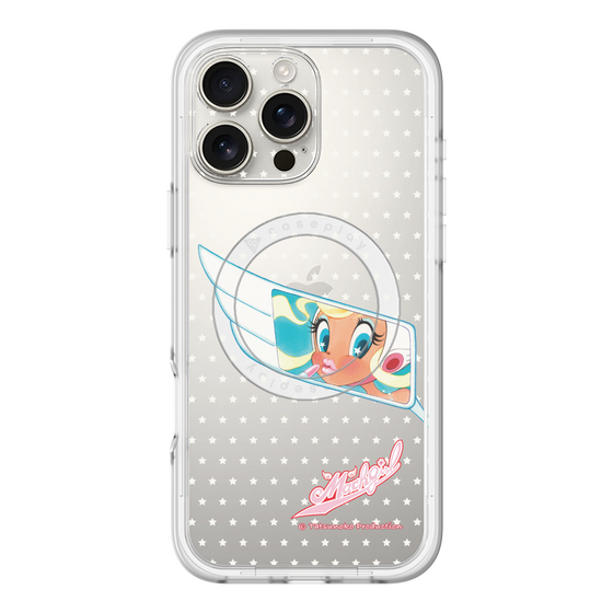 スリムプロテクションプレミアムケース with MagSafe［ マッハガール - サイドミラー ］