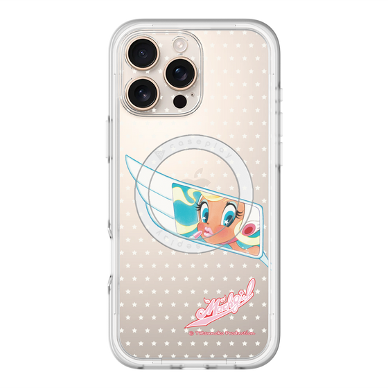 スリムプロテクションプレミアムケース with MagSafe［ マッハガール - サイドミラー ］