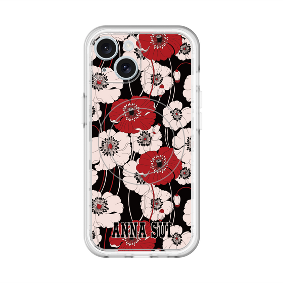 スリムプロテクションプレミアムケース with MagSafe［ ANNA SUI - ポピー ］