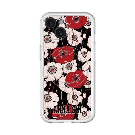 スリムプロテクションプレミアムケース with MagSafe［ ANNA SUI - ポピー ］