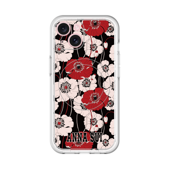 スリムプロテクションプレミアムケース with MagSafe［ ANNA SUI - ポピー ］