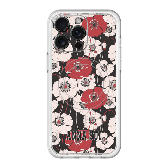 スリムプロテクションプレミアムケース with MagSafe［ ANNA SUI - ポピー ］