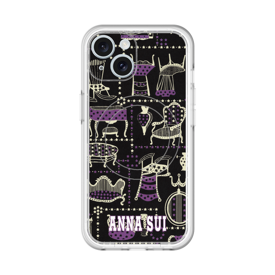 スリムプロテクションプレミアムケース with MagSafe［ ANNA SUI - チェア ］