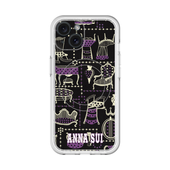 スリムプロテクションプレミアムケース with MagSafe［ ANNA SUI - チェア ］
